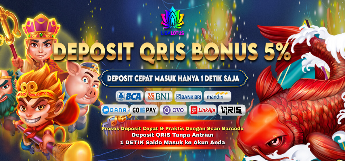 deposit qris bonus 5%